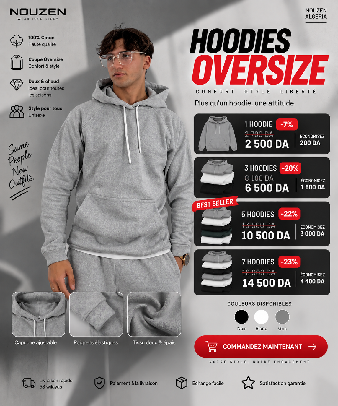 promo pack Hoodie Regular premium quality