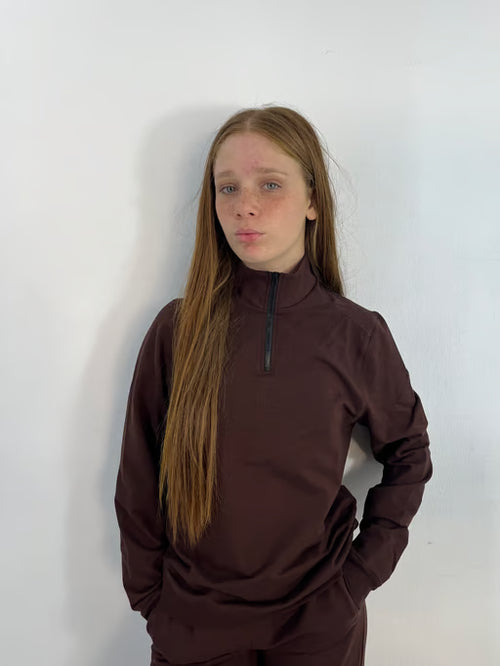 High Neck ZipShirt Regular