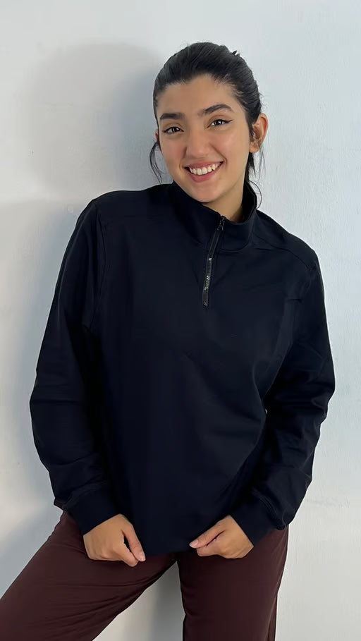 High Neck ZipShirt Regular