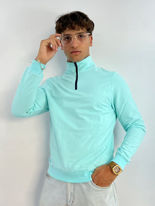 High Neck ZipShirt Regular